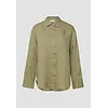 Linnen Blouse - Olive Green