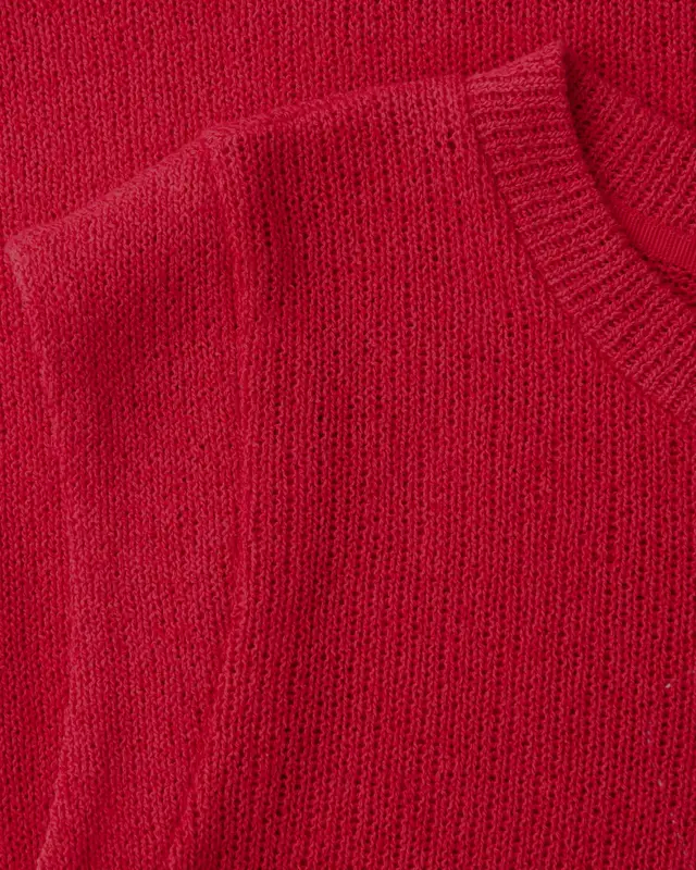 Street One Gebreide Top - Salsa Red