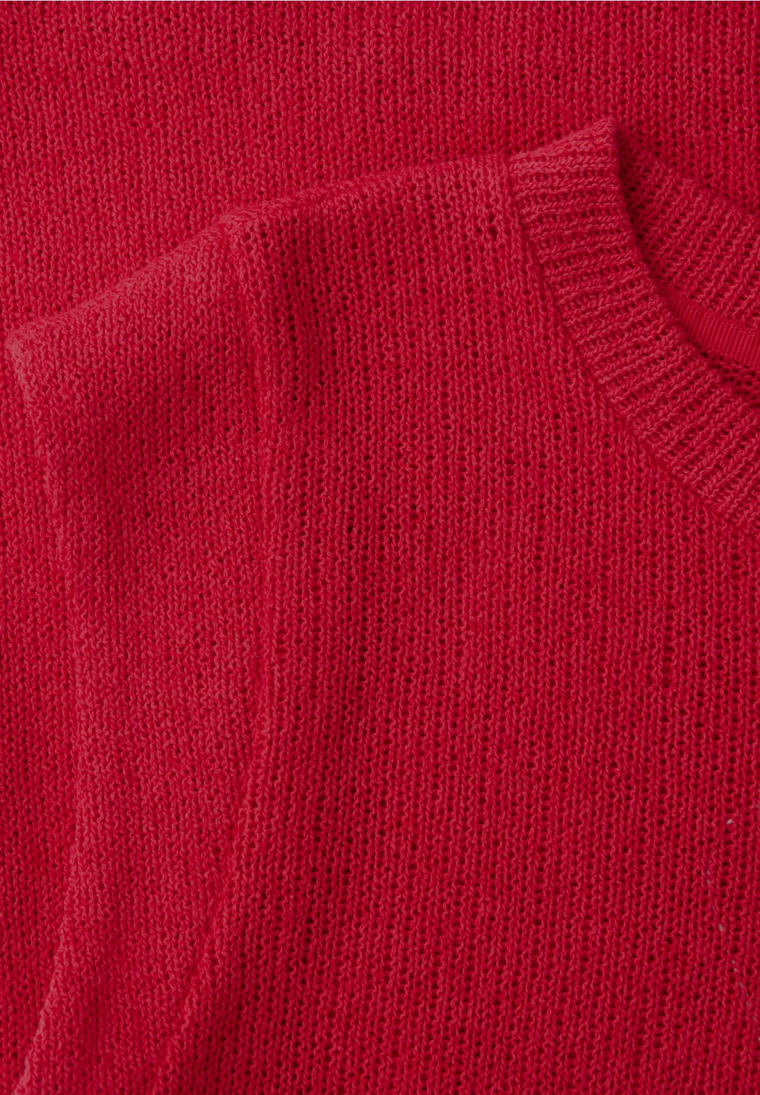 Street One Gebreide Top - Salsa Red