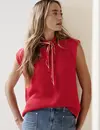 Street One Gebreide Top - Salsa Red
