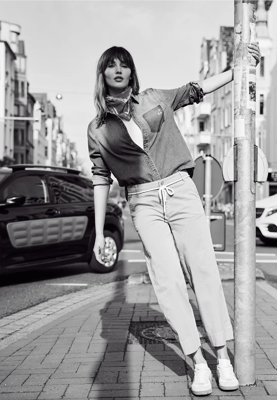 Street One Studio Papertouch Broek - Silent Sand