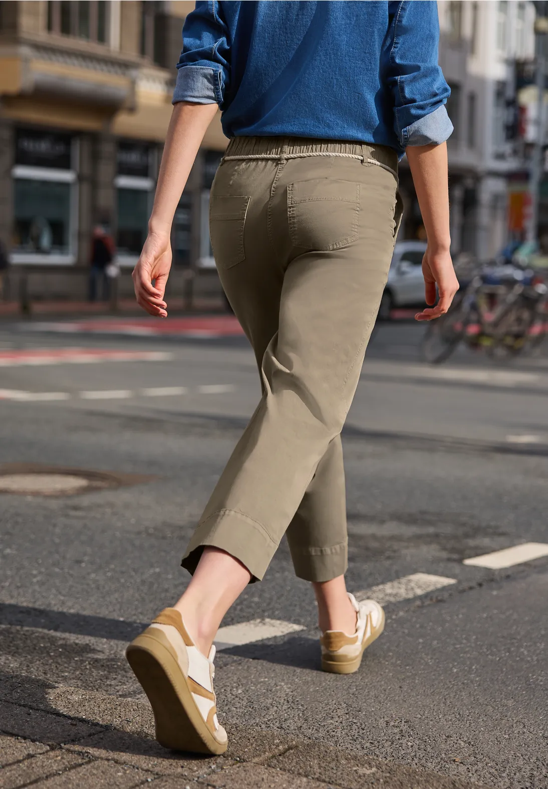 Street One Studio Papertouch Broek - Silent Sand