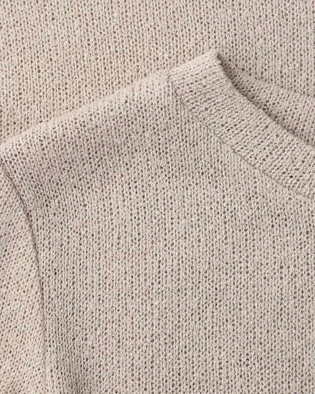 Street One Shirt met een Glitter Look - Clay Sand