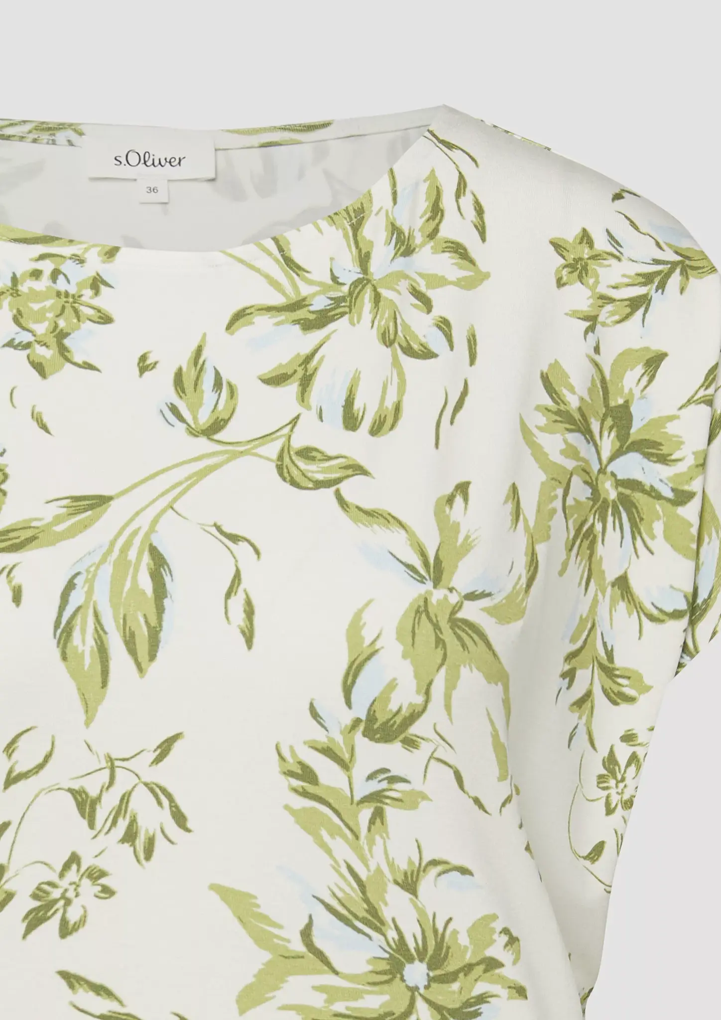 S. Oliver Print T-Shirt - Green