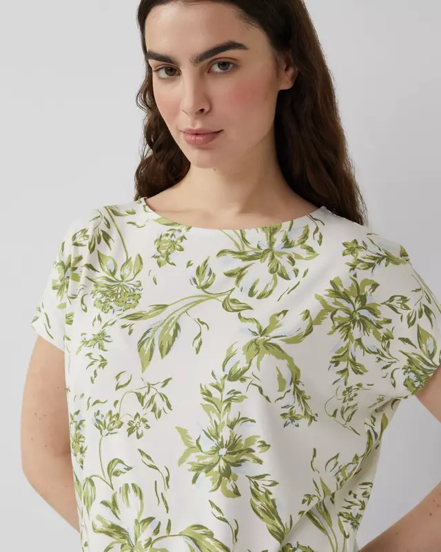 S. Oliver Print T-Shirt - Green