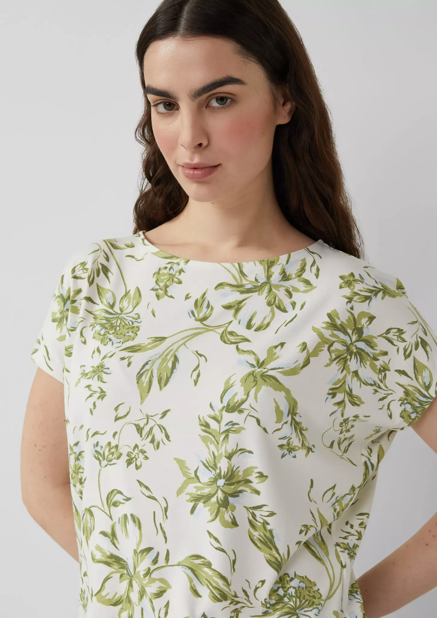 S. Oliver Print T-Shirt - Green