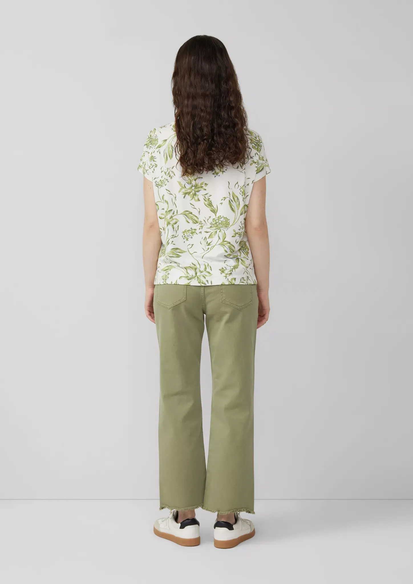 S. Oliver Print T-Shirt - Green