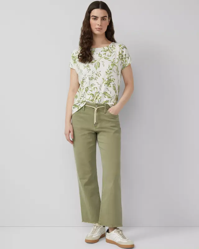 S. Oliver Print T-Shirt - Green