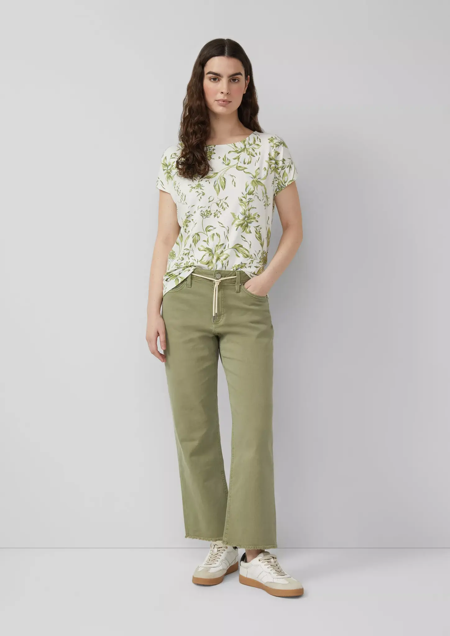 S. Oliver Print T-Shirt - Green