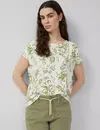 S. Oliver Print T-Shirt - Green