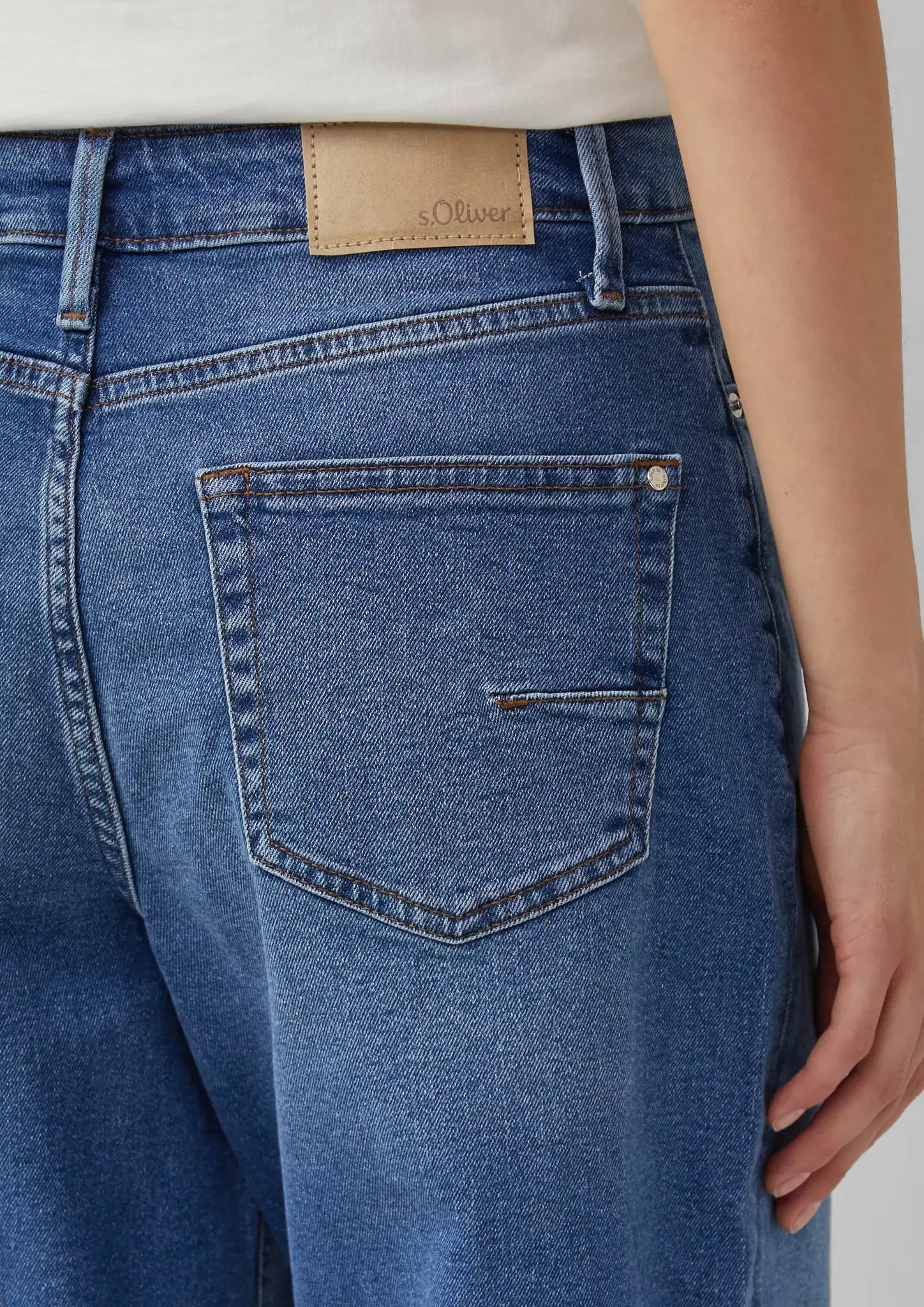 S. Oliver Barrel Jeans - Denim Blue