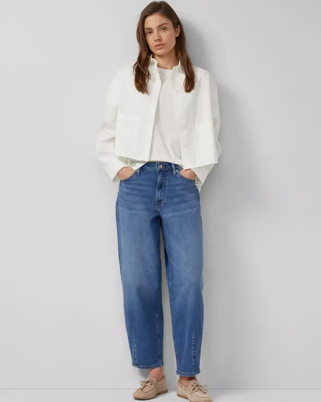 S. Oliver Barrel Jeans - Denim Blue