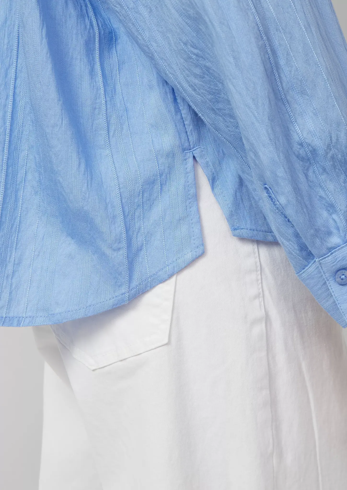 S. Oliver Structured Blouse - Blue