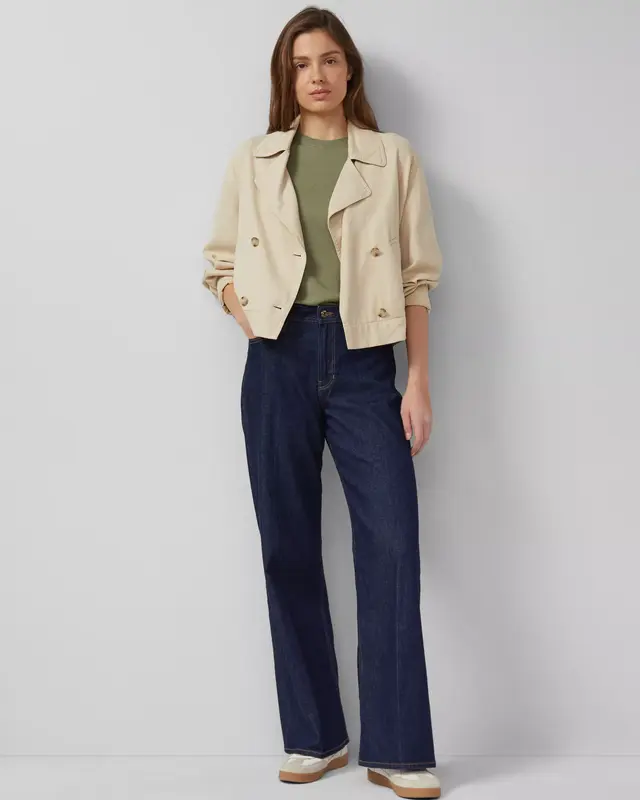 S. Oliver Kurzarm Pullover - Olive Green