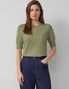 S. Oliver Trui Korte Mouw - Olive Green