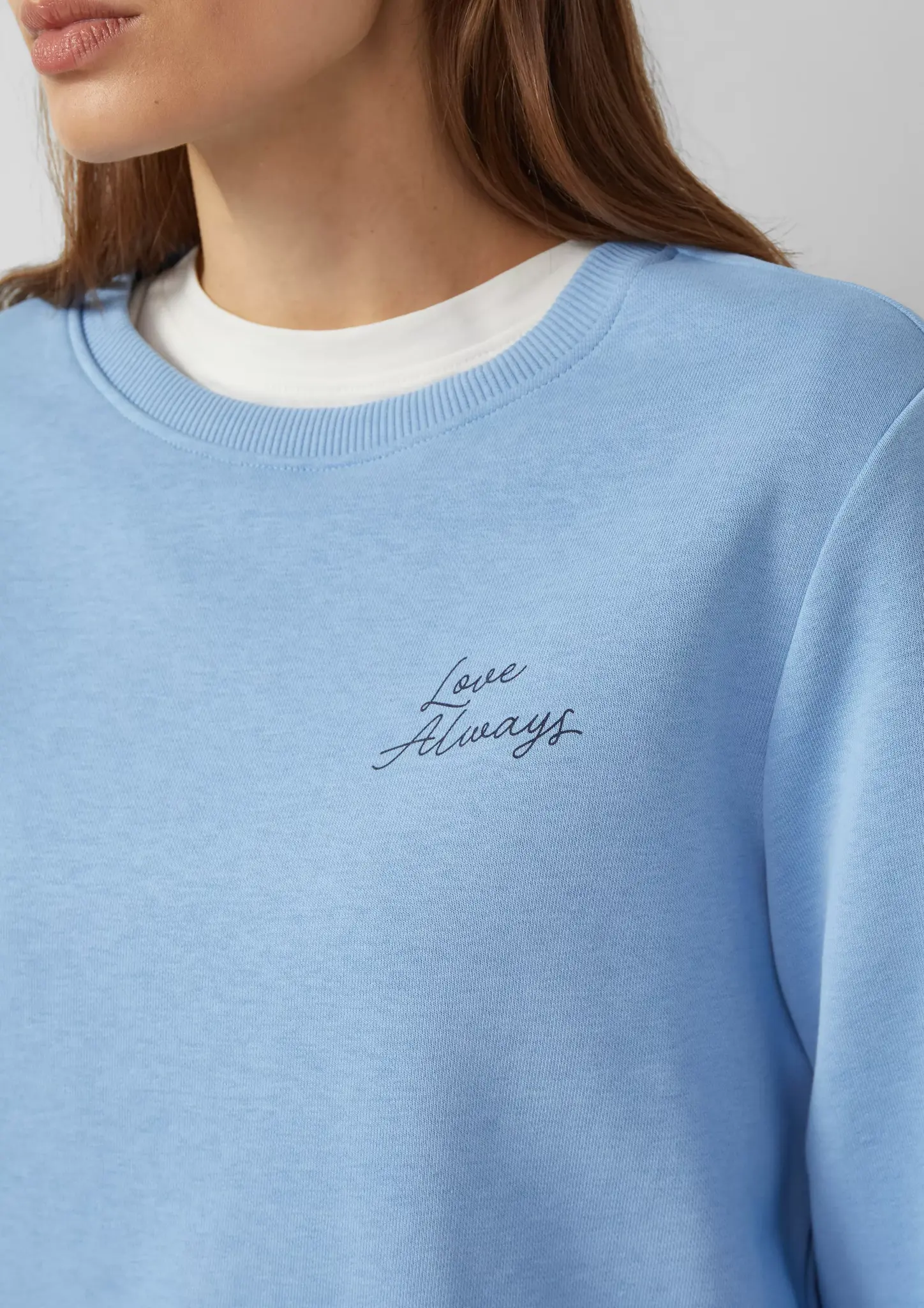 S. Oliver Backprint Sweatshirt - Blue