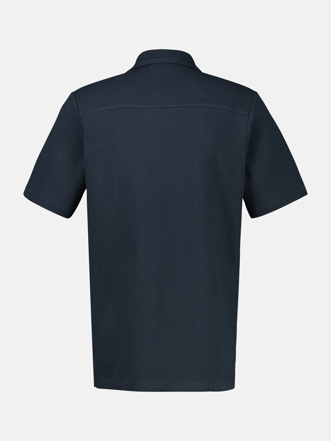 Lerros Poloshirt Doorlopende Knoopsluiting - Classic Navy