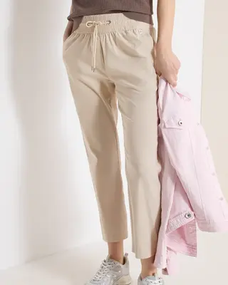 Cecil Summer Stretch Pants Tracey - Grain Beige