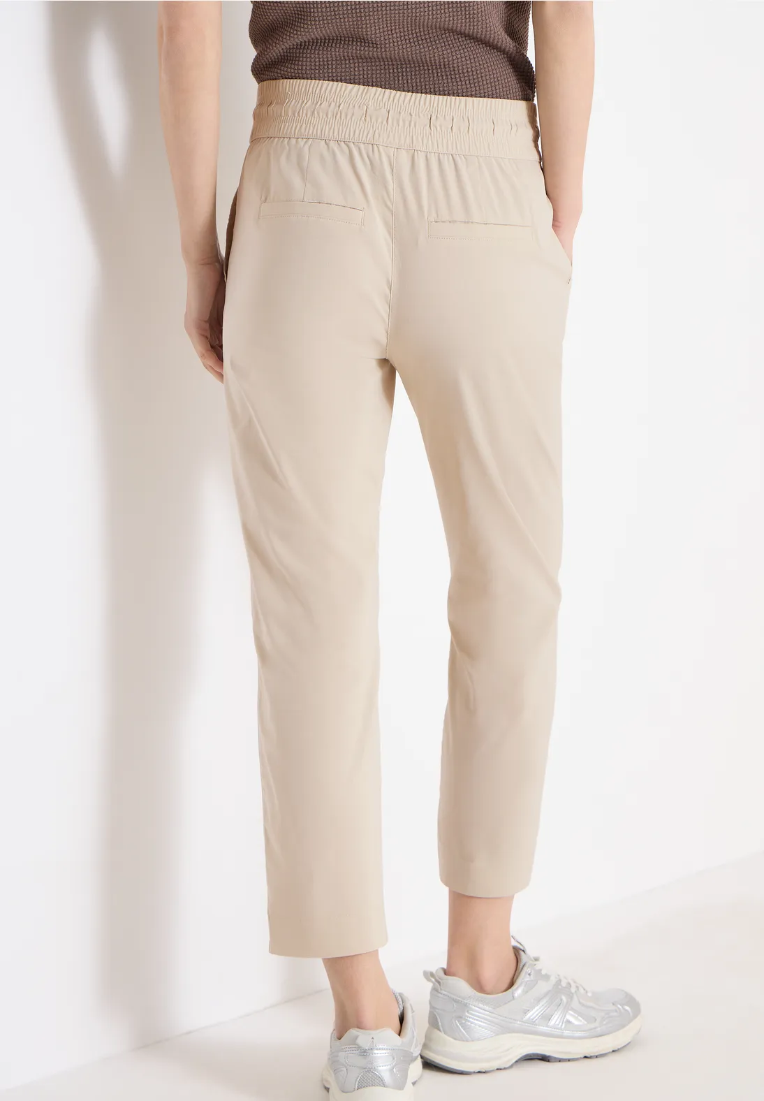 Cecil Summer Stretch Pants Tracey - Grain Beige