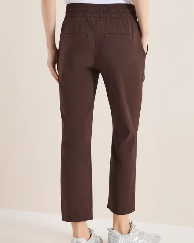 Cecil Summer Stretch Broek Tracey - Brown Cacao