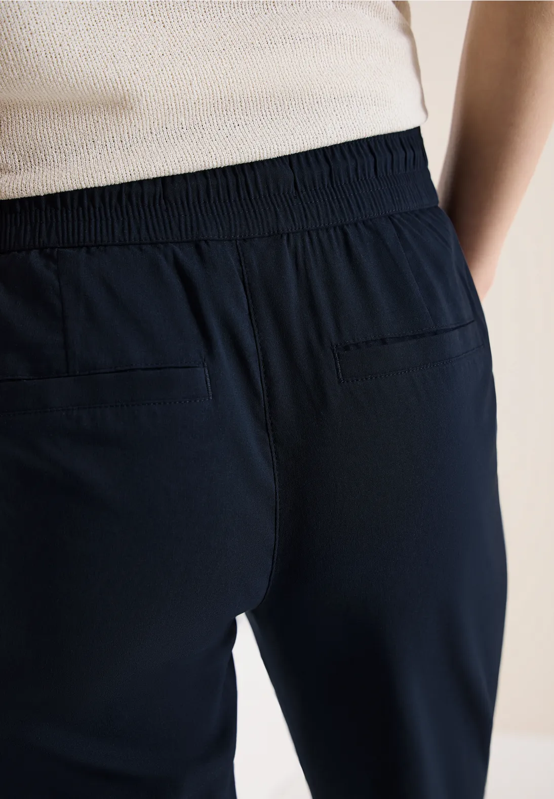 Cecil Summer Stretch Pants Tracey - Universal Blue