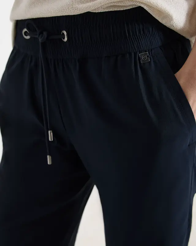 Cecil Summer Stretch Broek Tracey - Universal Blue