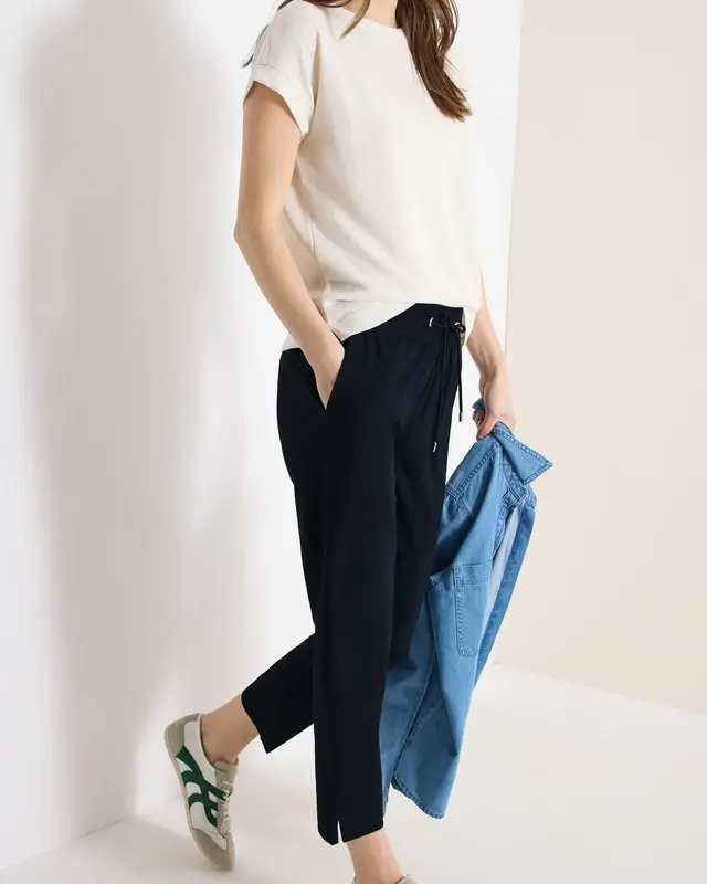 Cecil Summer Stretch Broek Tracey - Universal Blue