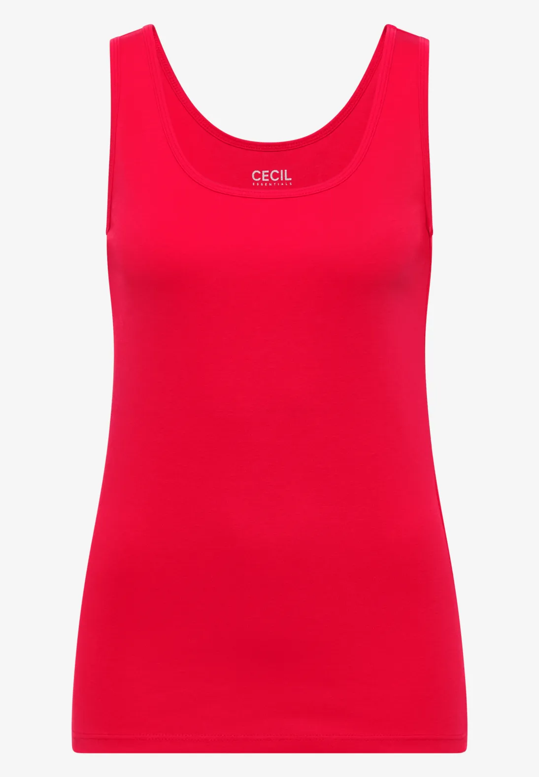 Cecil Basic Top Linda - Glazed Apple Red