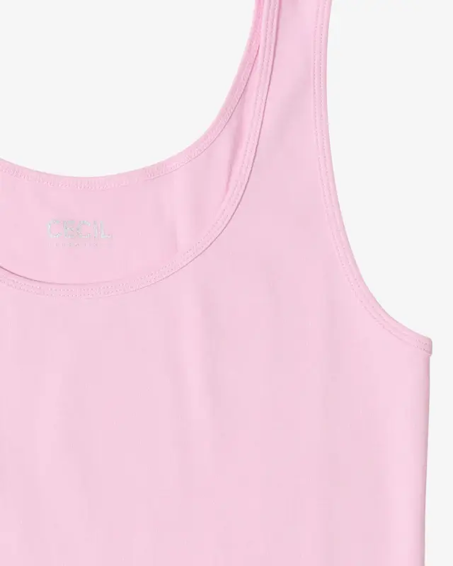 Cecil Basic Top Linda - Light Blush Rose