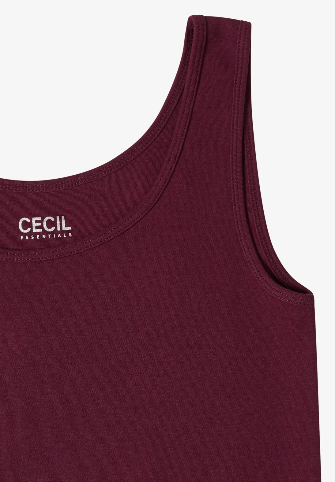 Cecil Basic Top Linda - Sweet Grape Red