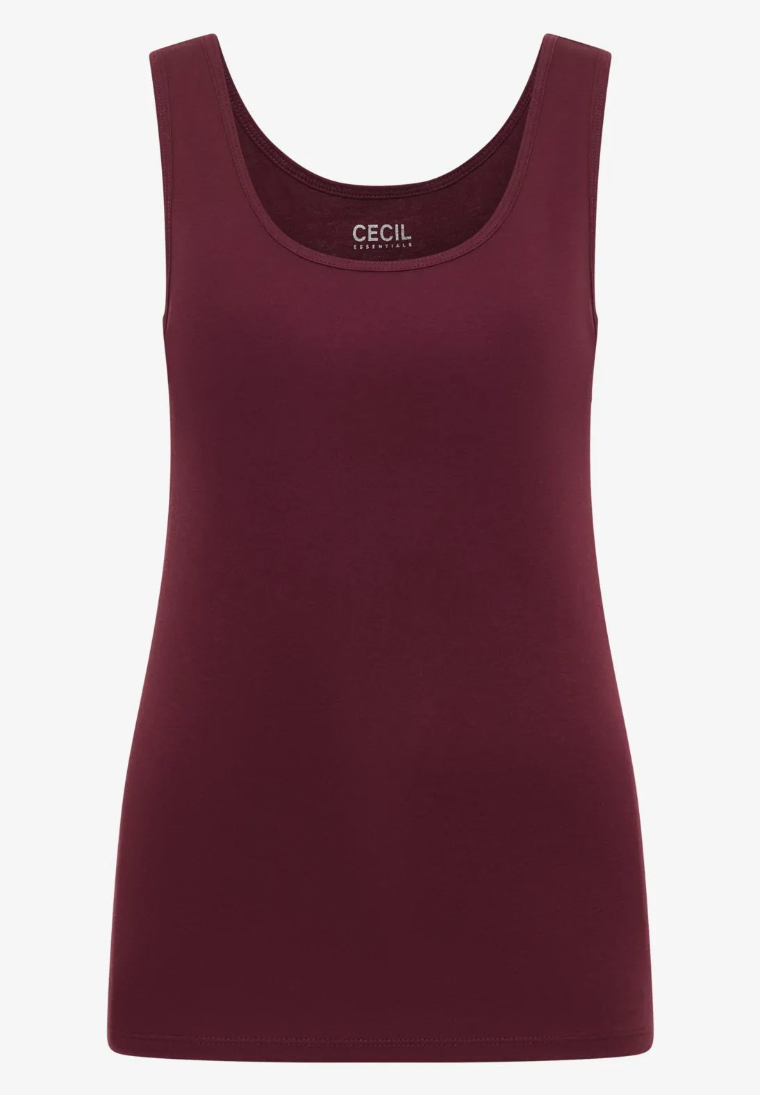 Cecil Basic Top Linda - Sweet Grape Red