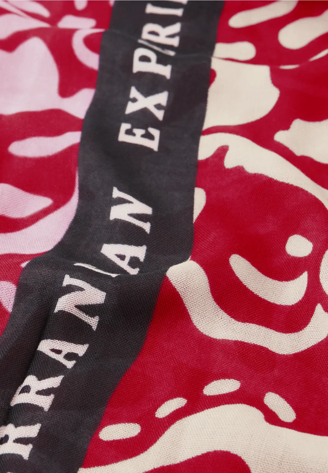 Street One Modal Scarf Floral Print - Salsa Red