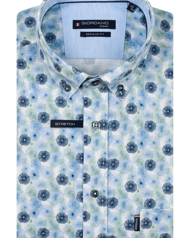 Giordano Print Hemd - Green