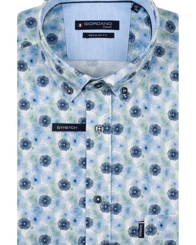 Giordano Print Overhemd - Green