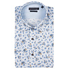 Print Hemd Trento - Blue