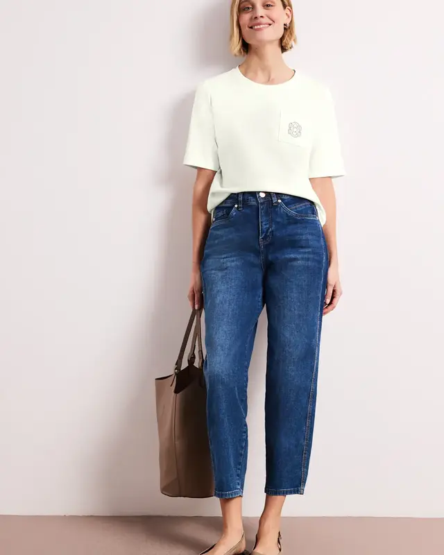 Street One Shirt Decoratief Detail - Off White