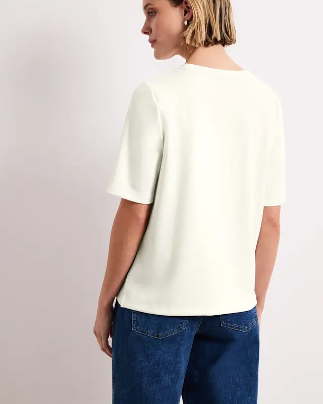 Street One Shirt mit Detail - Off White