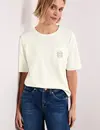 Street One Shirt Decoratief Detail - Off White