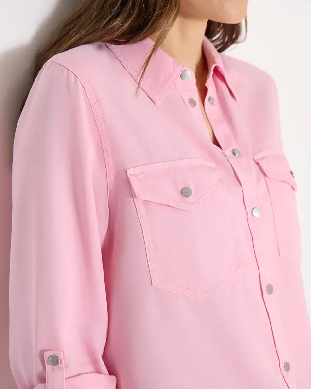 Cecil Blouse - Light Blush Rose