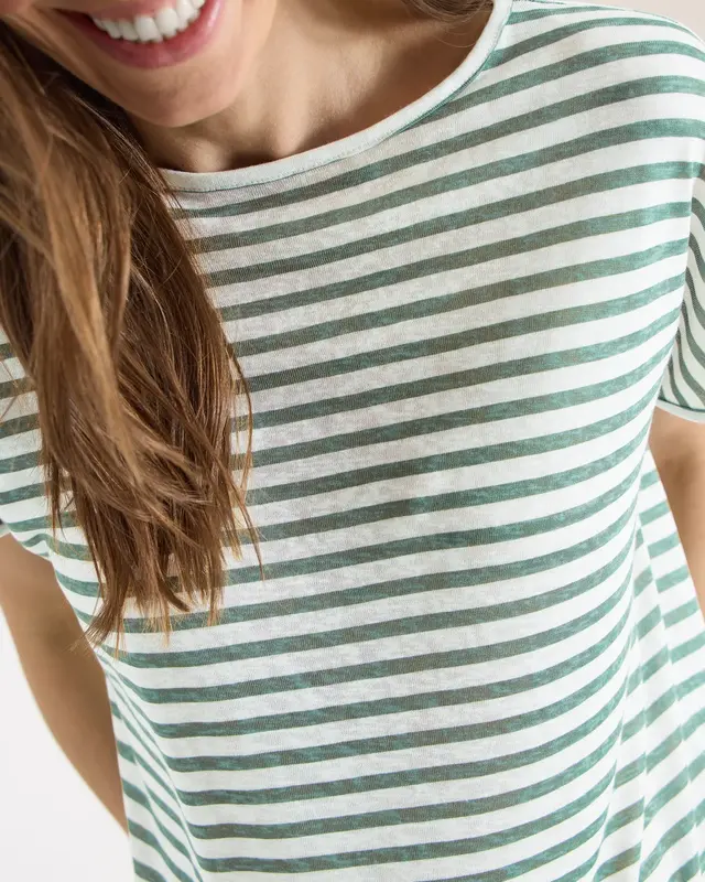 Cecil Streifen Shirt - Just Khaki