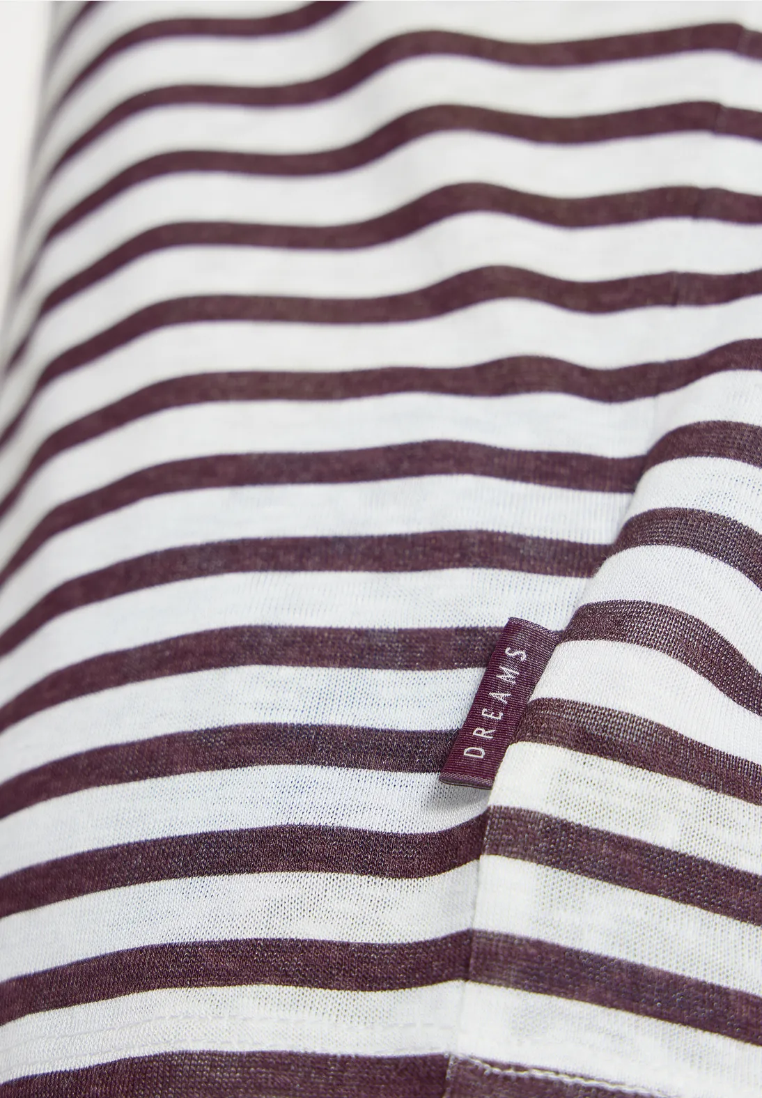 Cecil Striped Shirt - Rich Burgundy