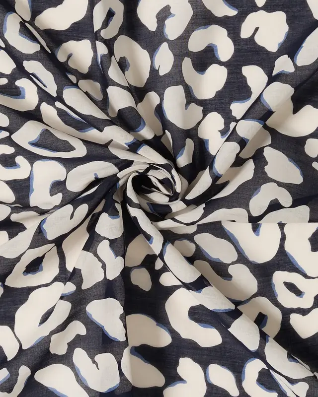 Cecil Bandana with Leo Pattern - Urban Dark Blue