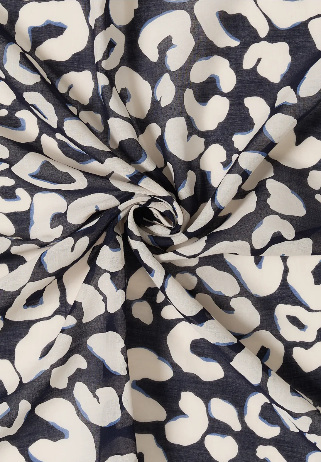 Cecil Bandana with Leo Pattern - Urban Dark Blue