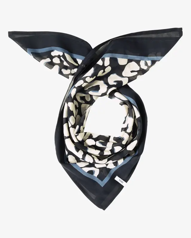 Cecil Bandana with Leo Pattern - Urban Dark Blue