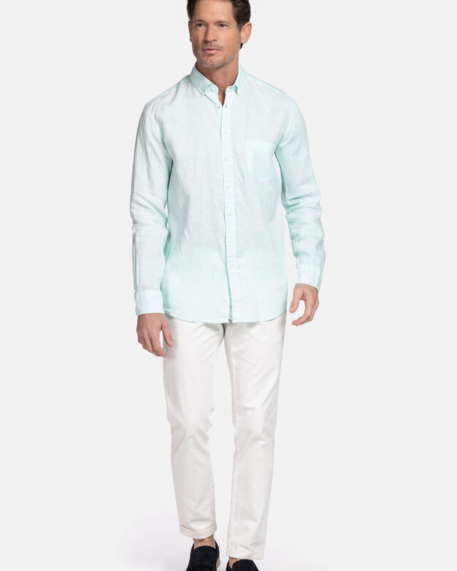 Giordano Linen Shirt - Skyway