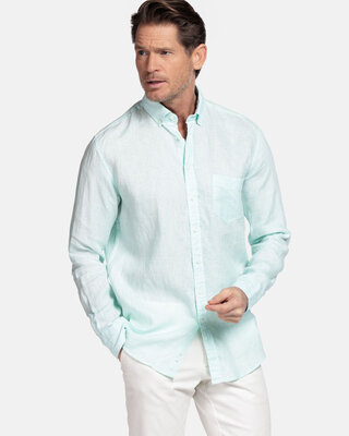 Giordano Linen Shirt - Skyway