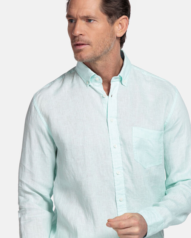Giordano Linen Shirt - Skyway
