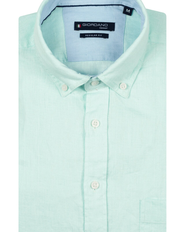 Giordano Linnen Overhemd - Skyway