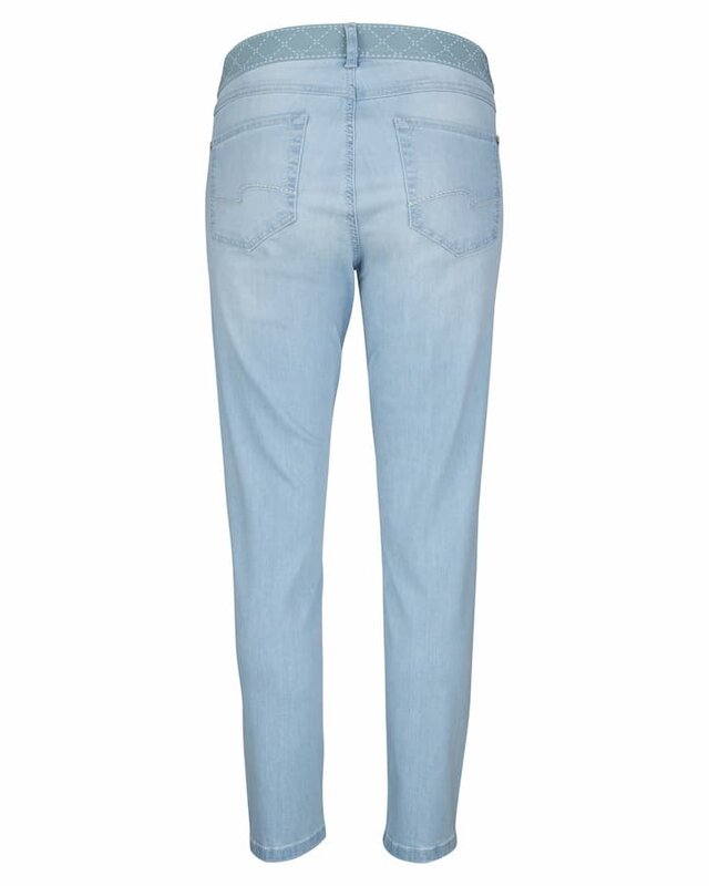 Angels Jeanswear Ankle Jeans Ornella Sporty - Bleached Blue Used