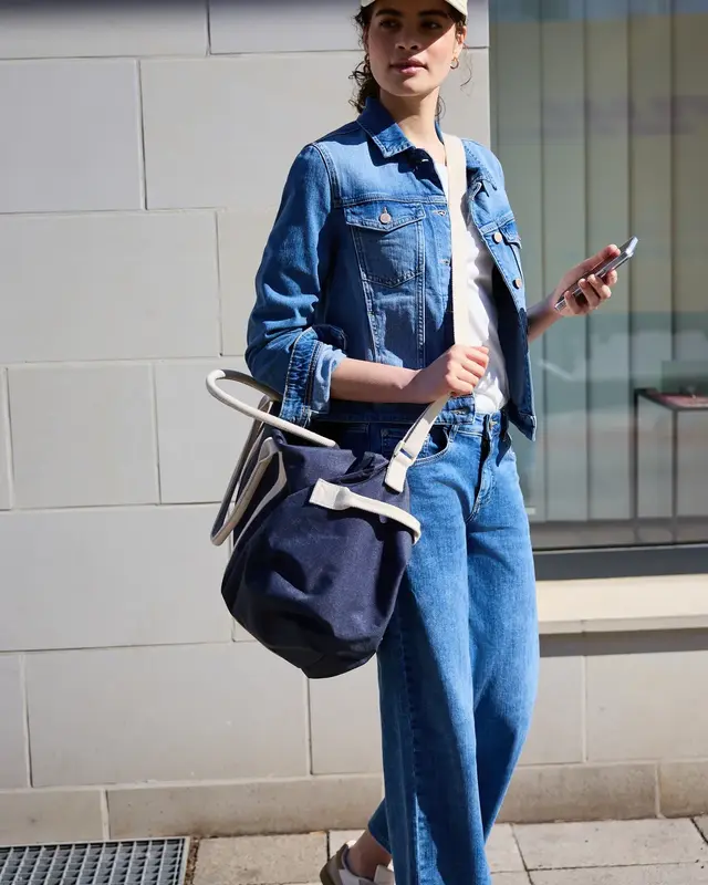 Street One Studio Cap aus Baumwolle - Clay Sand